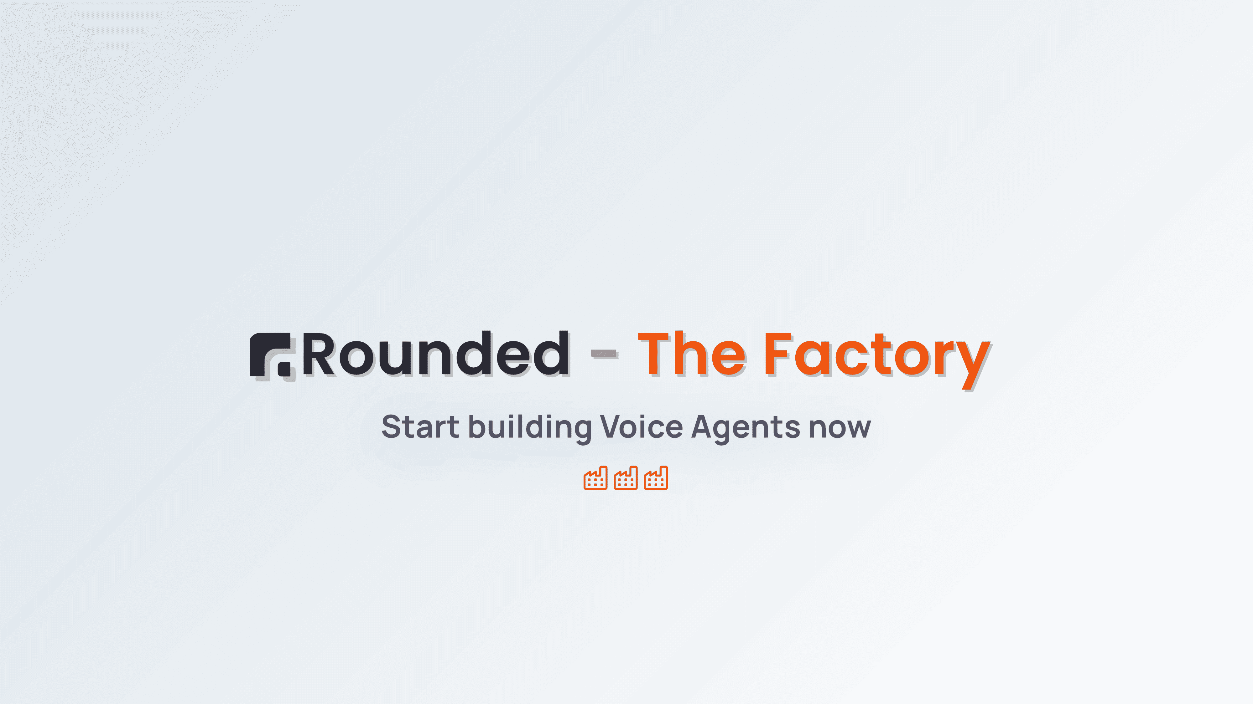 AI Voice agent factory