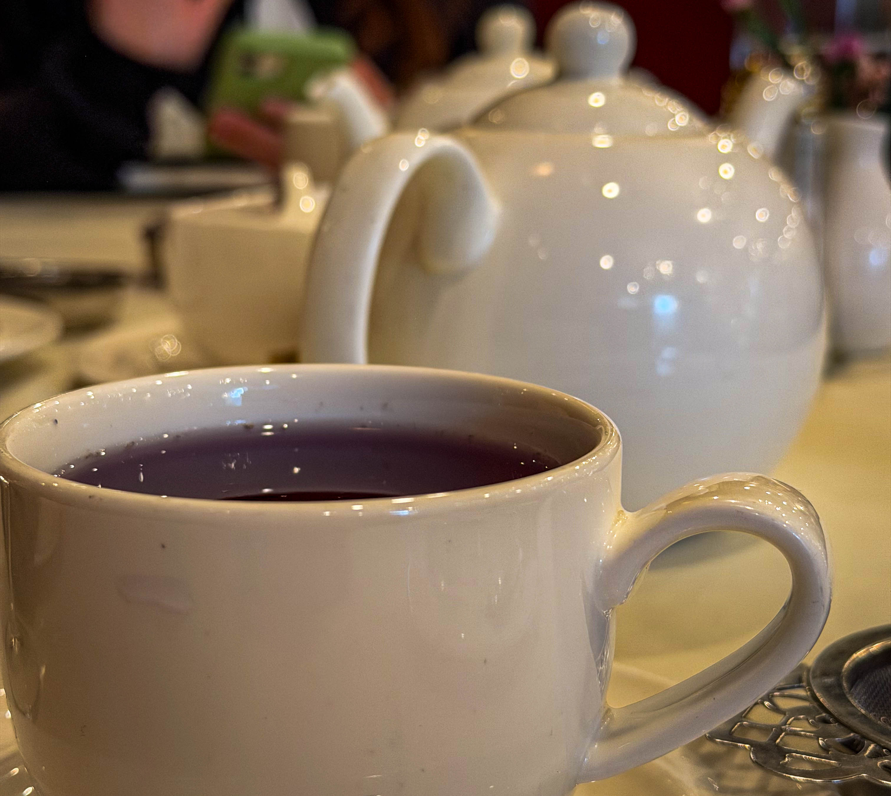 Of course you have to get the tea!