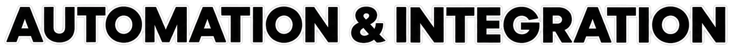 Business workflow automation connecting APIs, databases, CRMs and software systems