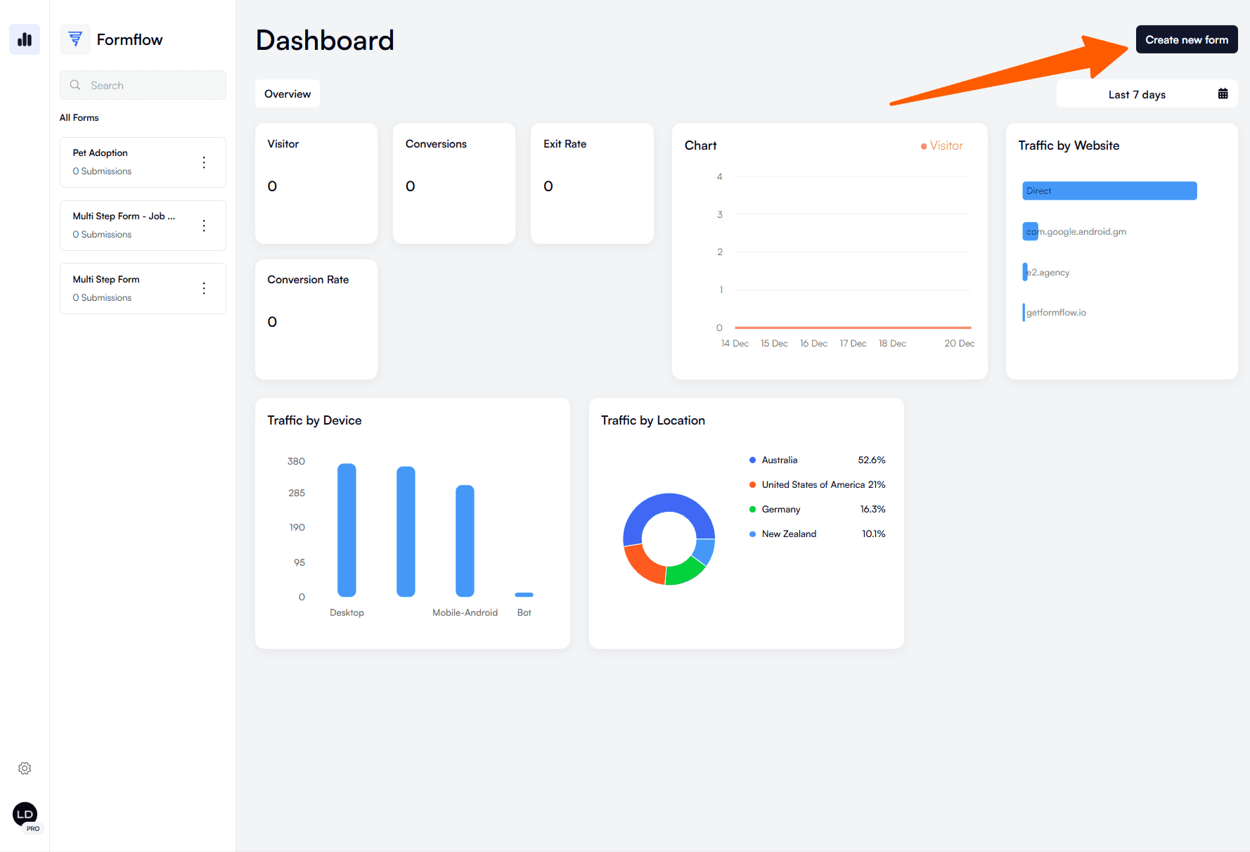 Create your multi-step form