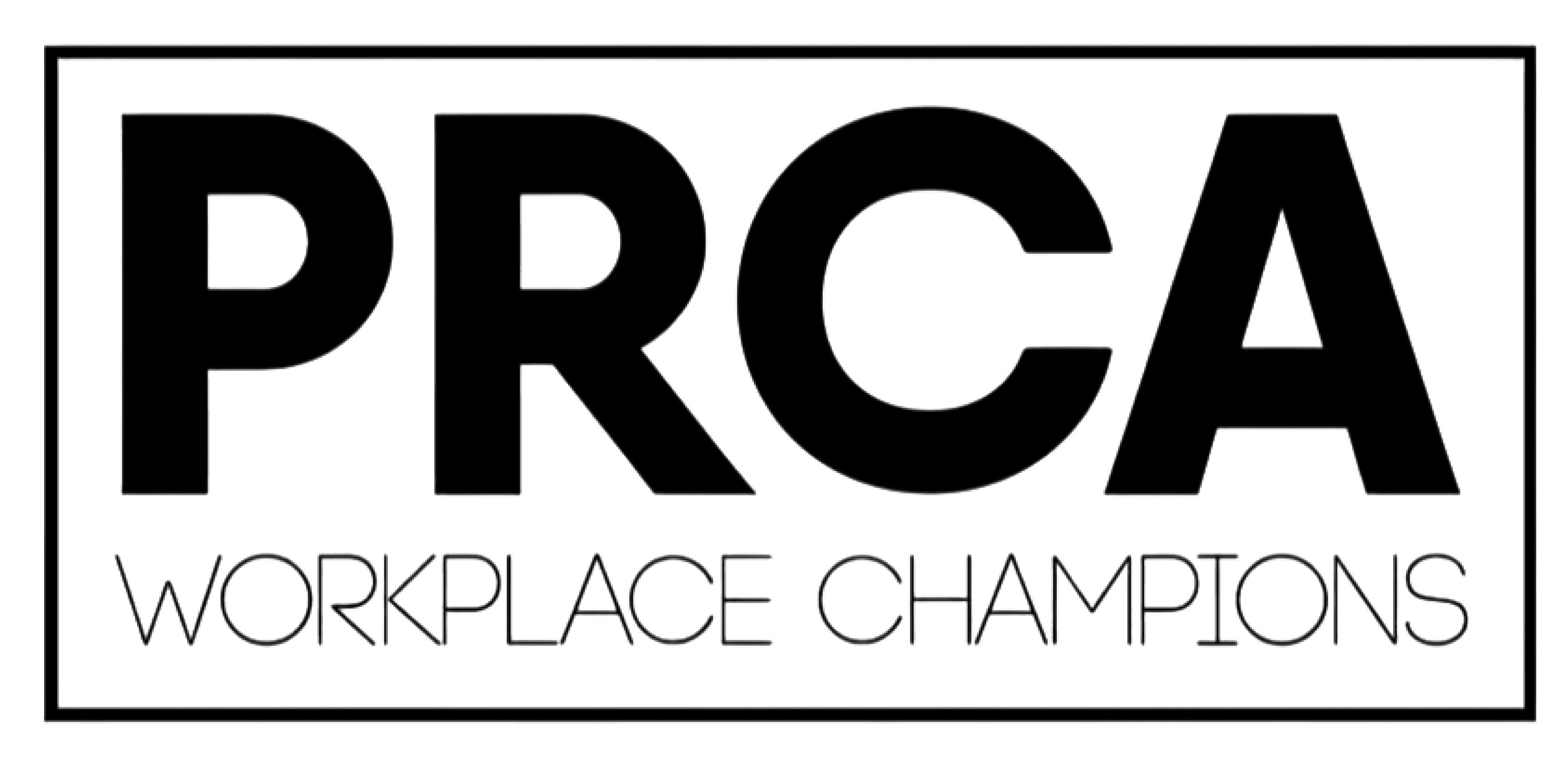 PRCA Workplace Champions Logo