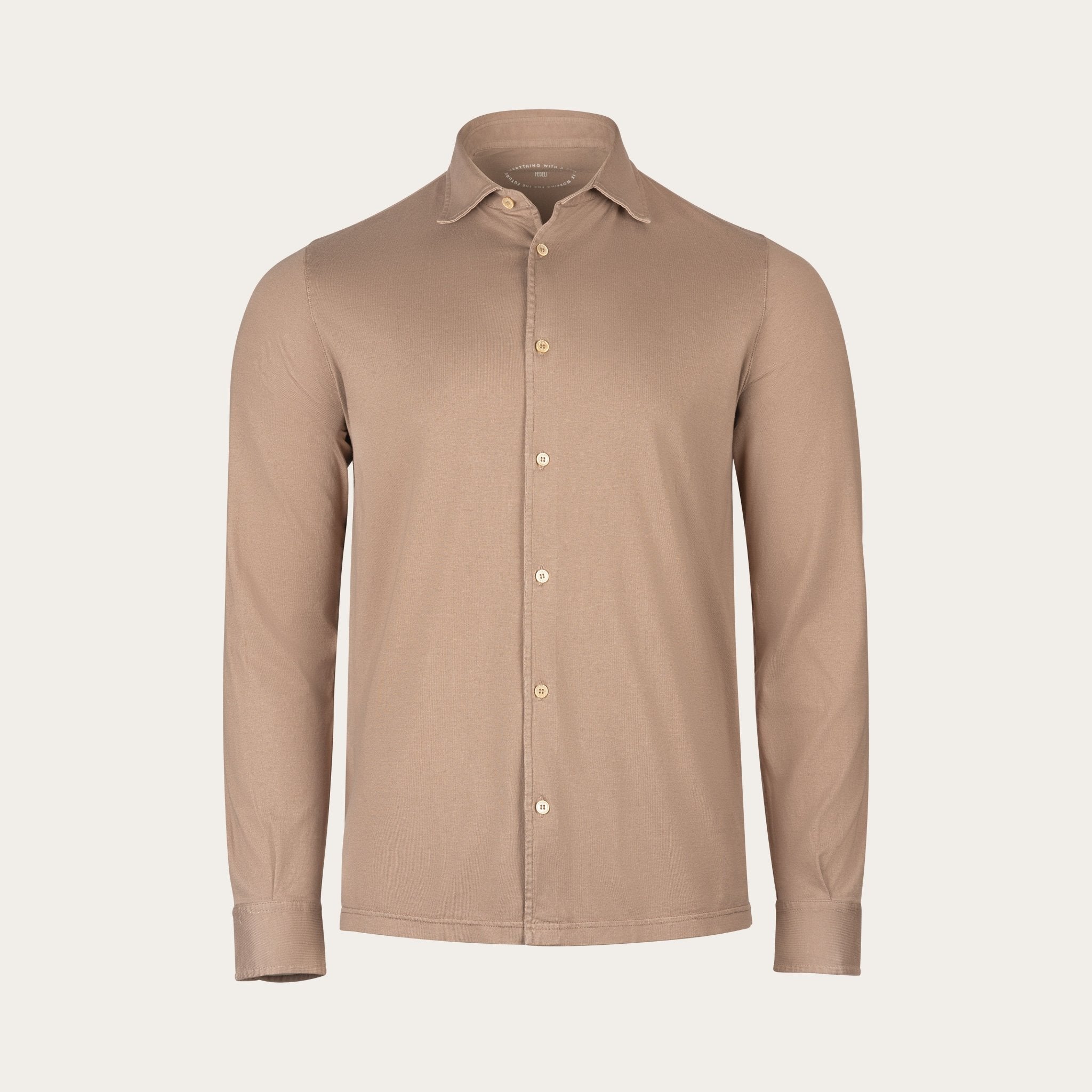Fedeli - Jason Jersey Organic Shirt - Mandelli UK
