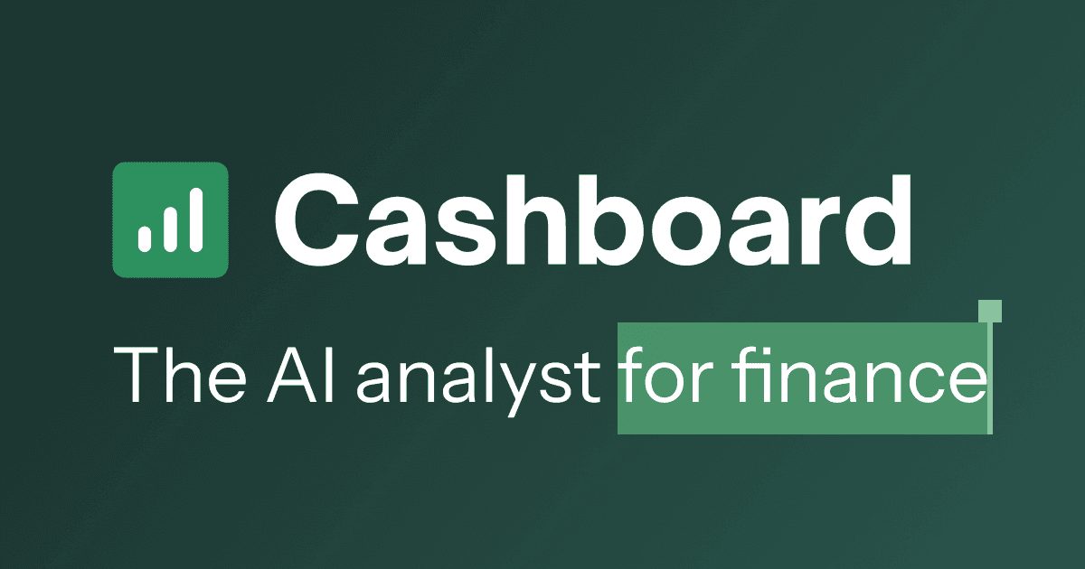 Cashboard Your last FP&A hire logo