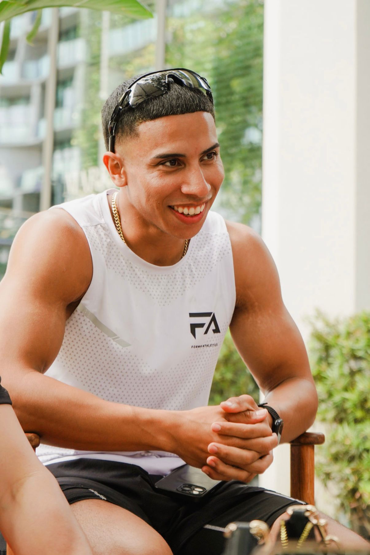 Image of a person wearing the Forma Athletics Vest