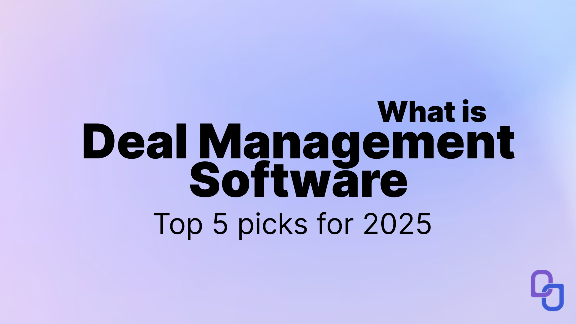 What is Deal Management Software