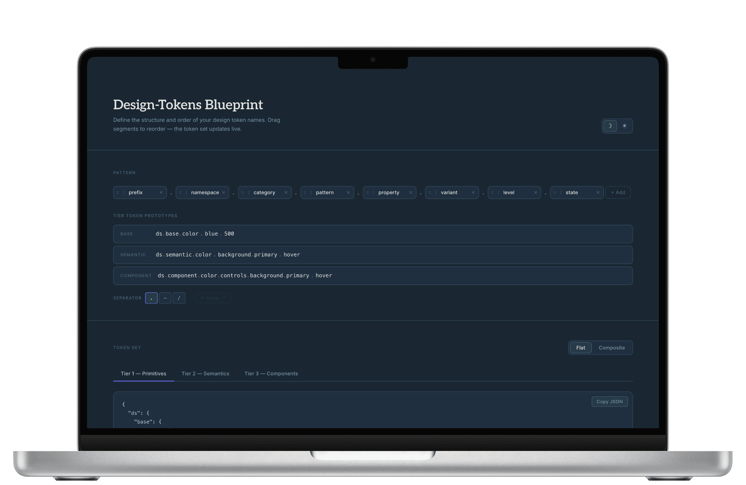 Design Tokens Blueprinter