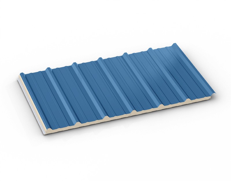 McElroy illustration of the HighLine insulated roof panel.
