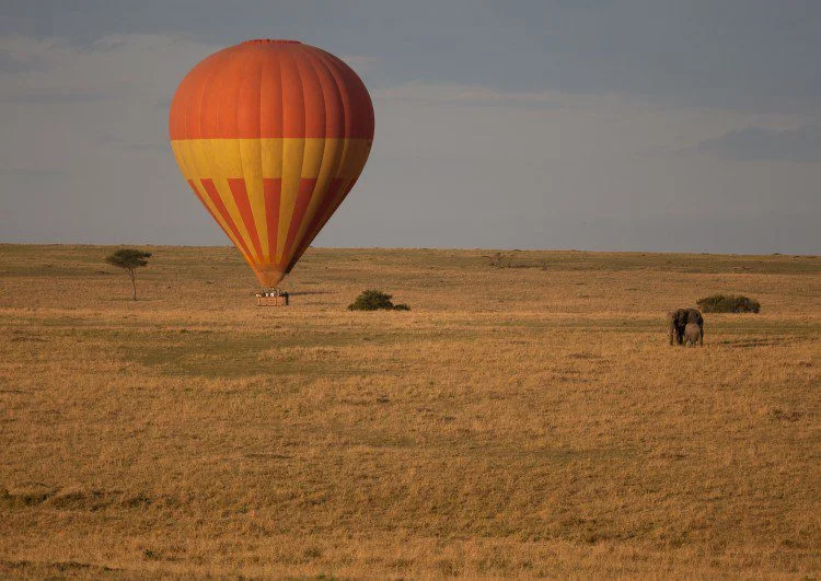 Hot Air Ballooning at Lilita Keper in the Maasai Mara.