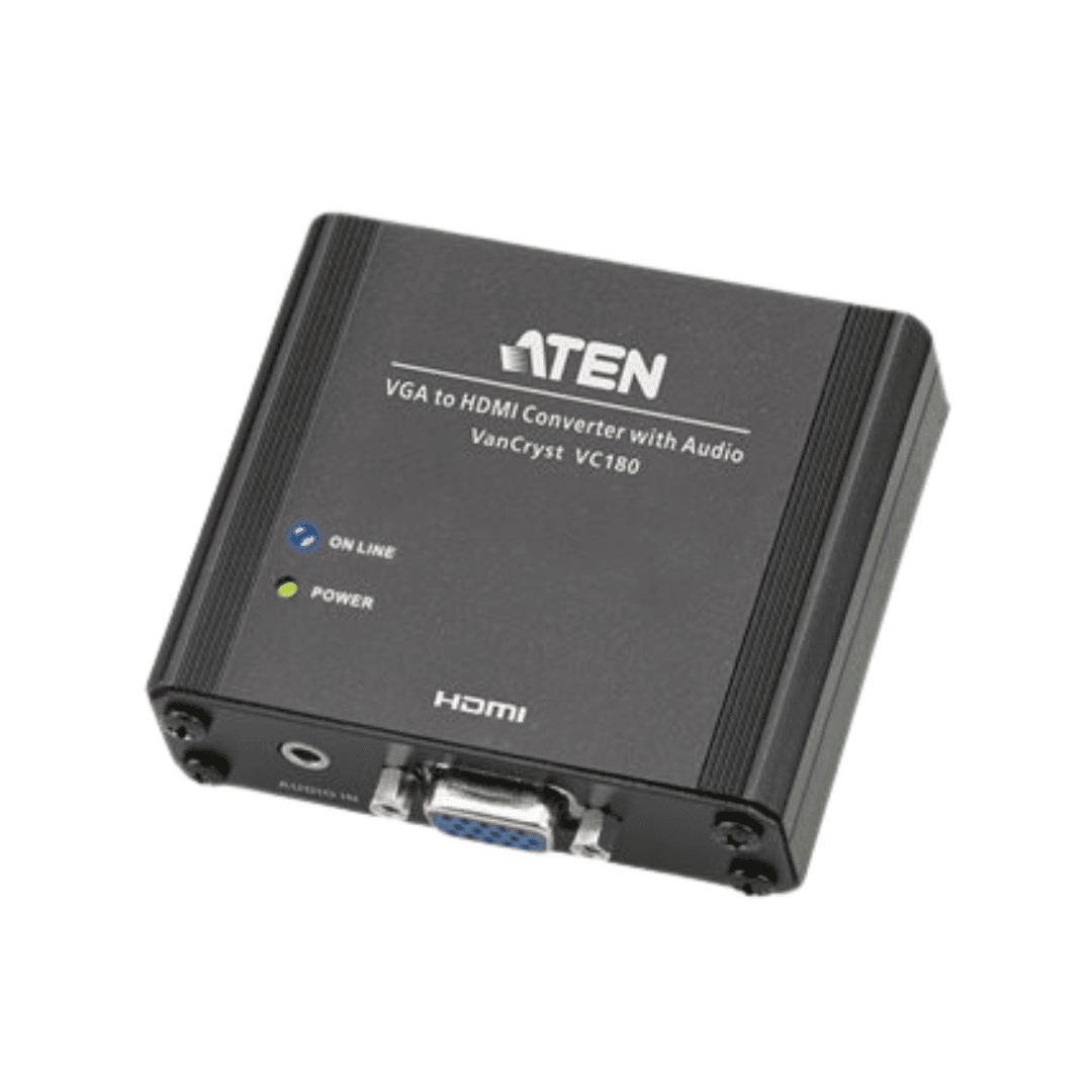 Aten Converter VGA til HDMI VC180