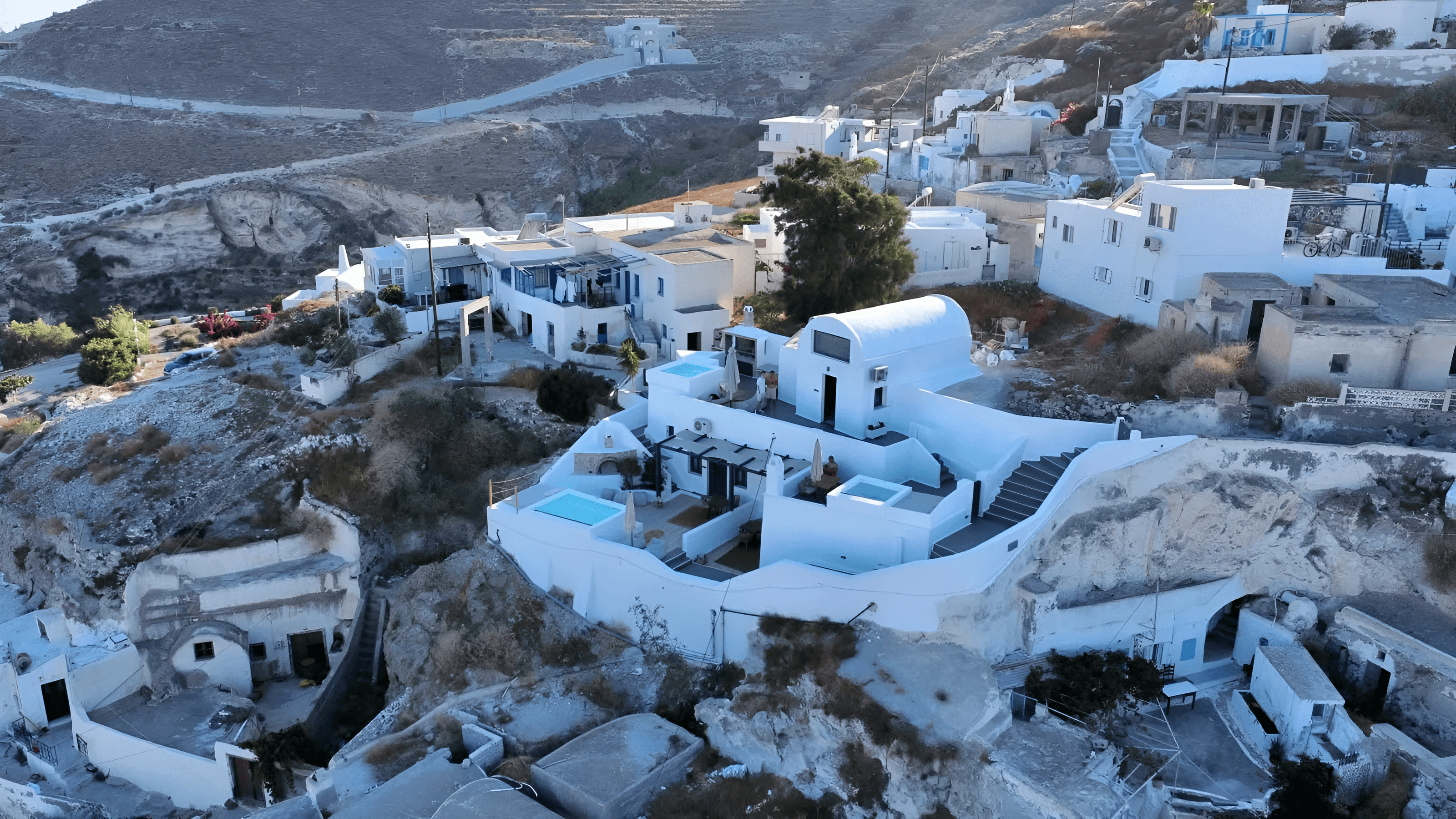 Opera Mansion with Sunset