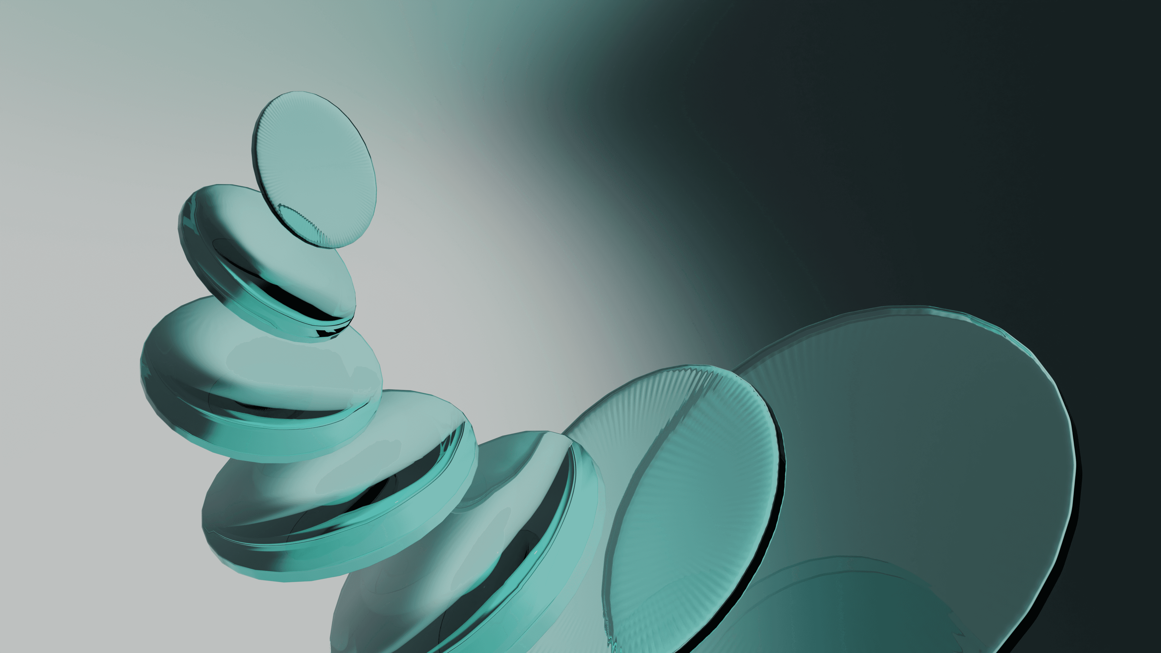 Experimental glass render.