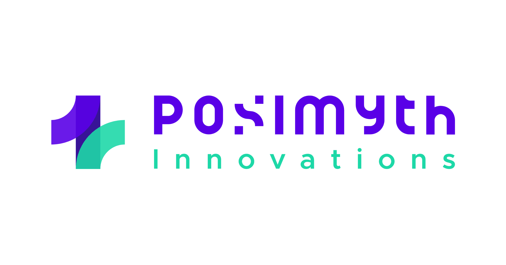 Posimyth Innovations logo with a geometric purple and teal icon on the left and stylized text reading “Posimyth Innovations” in purple and teal.