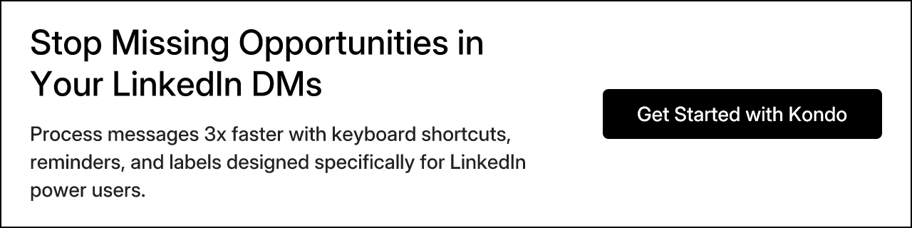 Stop Missing Opportunities in Your LinkedIn DMs