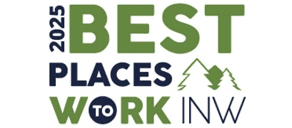 CU*NorthWest 2025 Best Places to Work Inland Northwest award badge