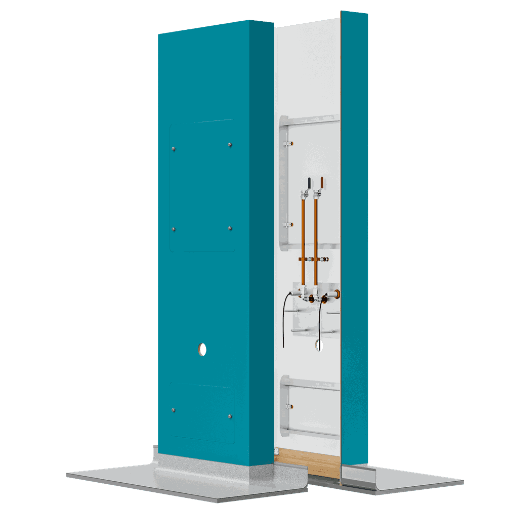 Hygipod Tough integrated plumbing system for mental healthcare environments