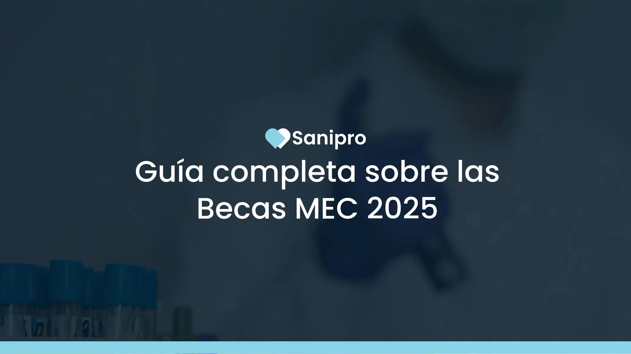 Sanipro FP te explica las Becas MEC 2025: Guía completa