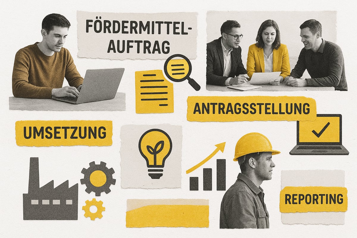 Fördermittel beantragen: Der chronologische Praxisleitfaden