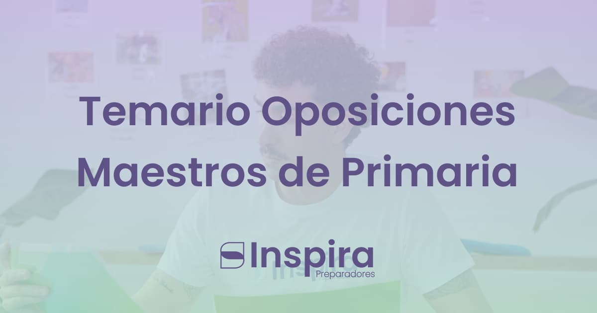 Temario Oposiciones Maestros de Primaria Madrid 2026
