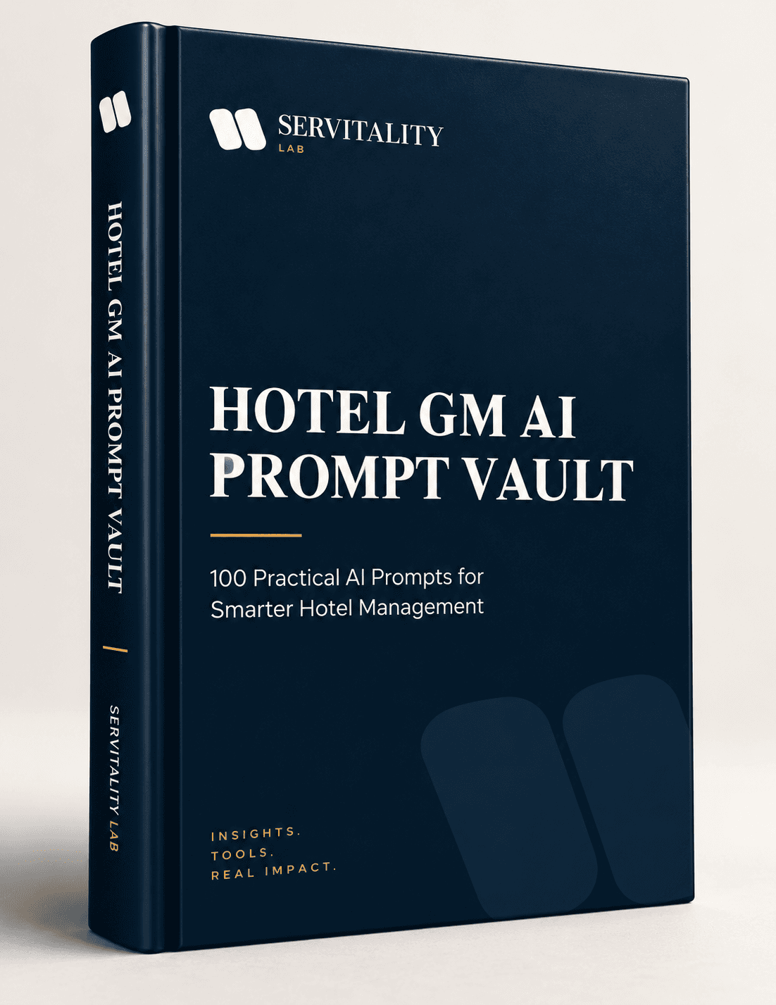 Hotel GM AI Prompt Vault mockup