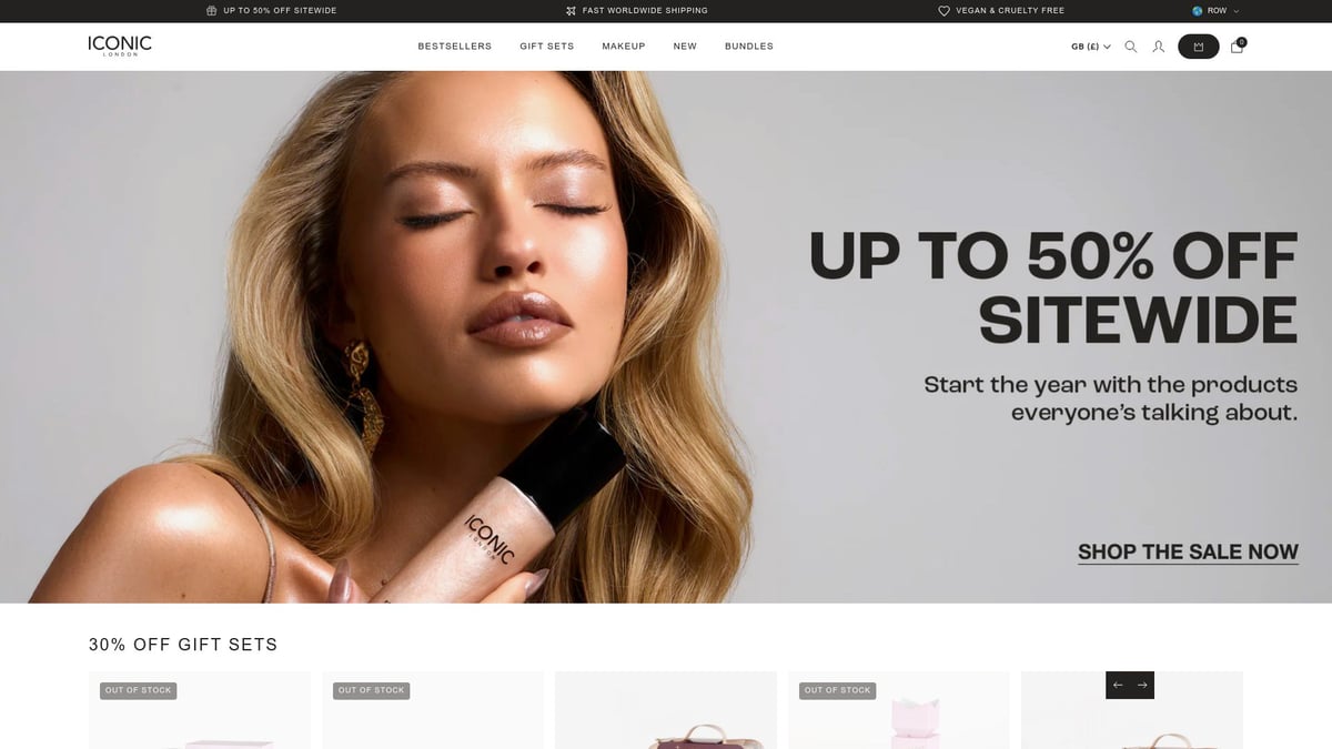 12 Inspiring Ecom Websites to Watch in 2026 - ICONIC London