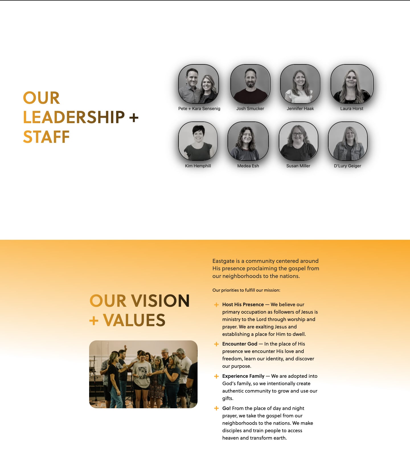 Eastgate Church Who We Are