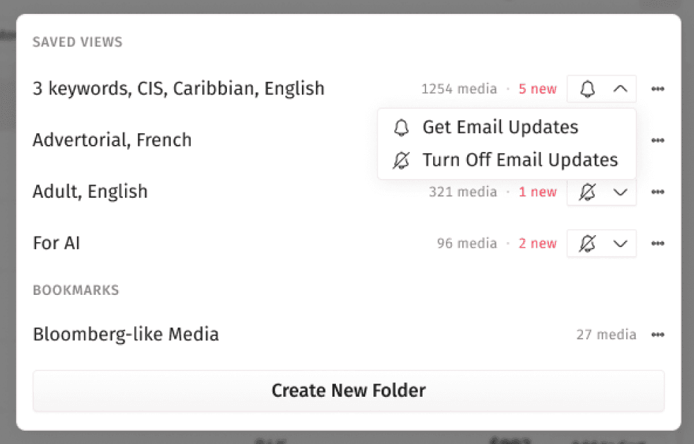 Automated Media Monitoring