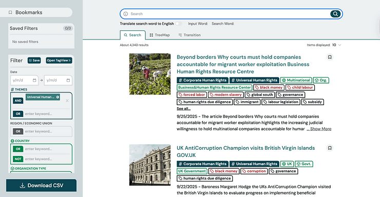 Figure 2: Results from RuleWatcher
