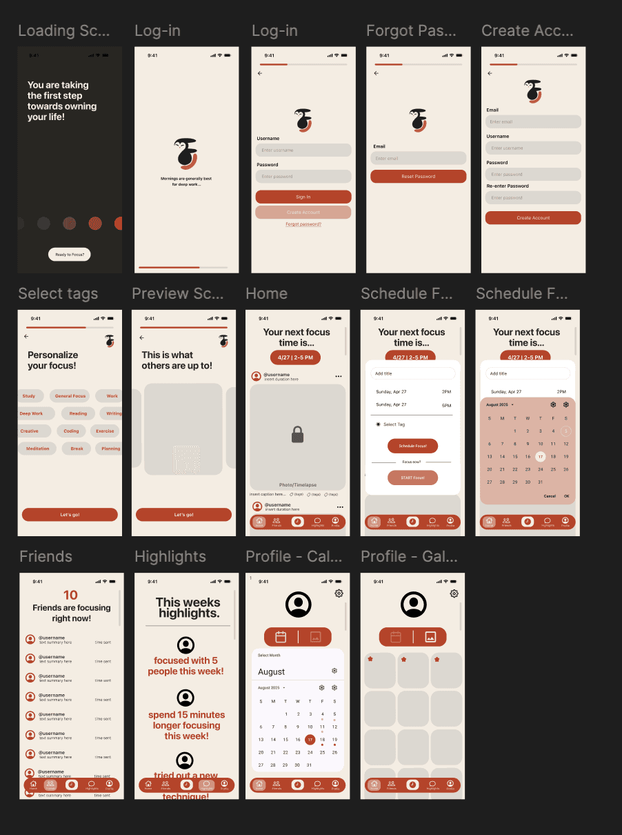 High-Fidelity Prototype