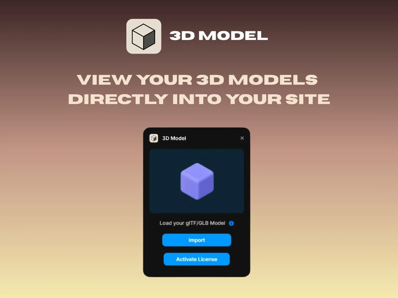 3D Model framer plugins