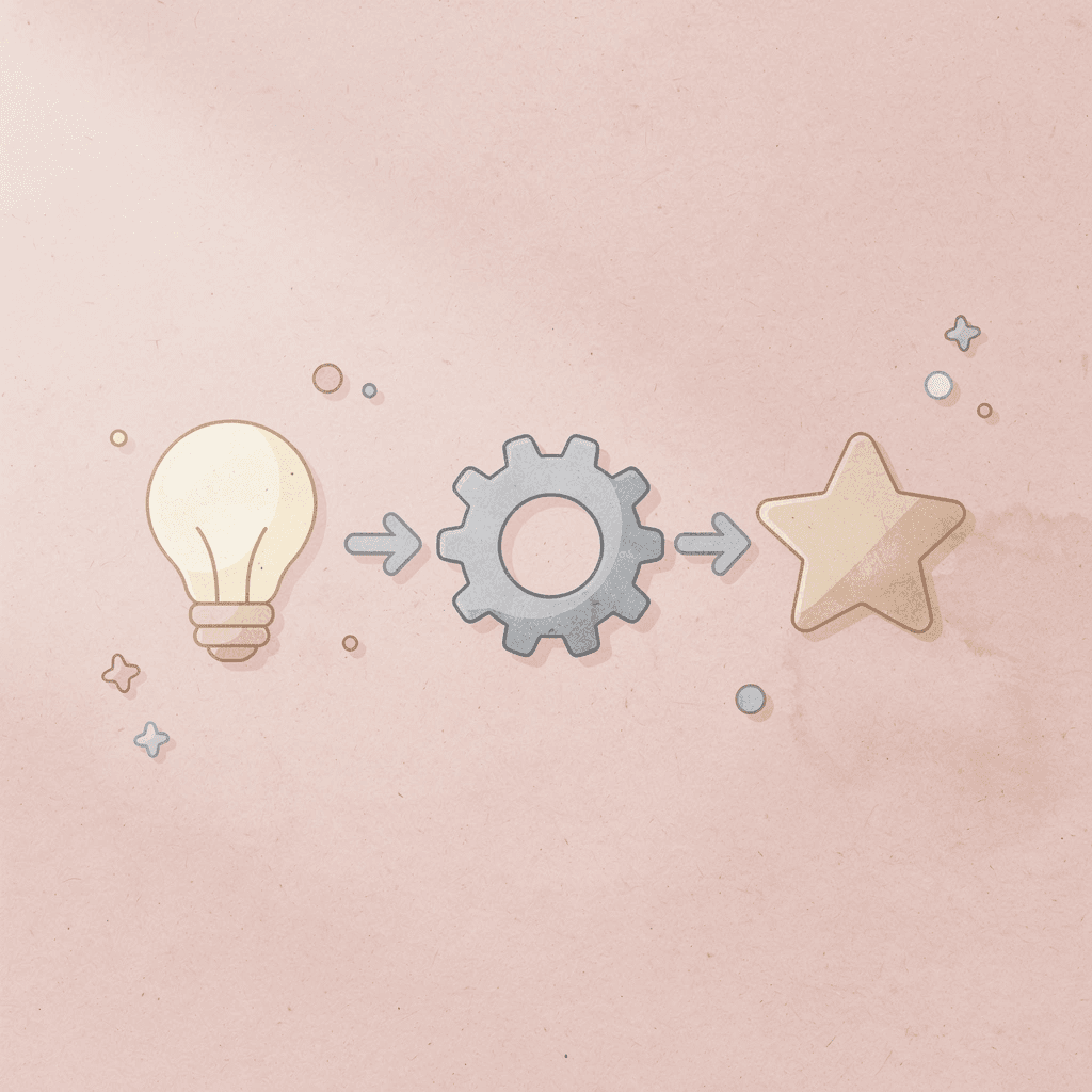 Three icons showing vocal training progression