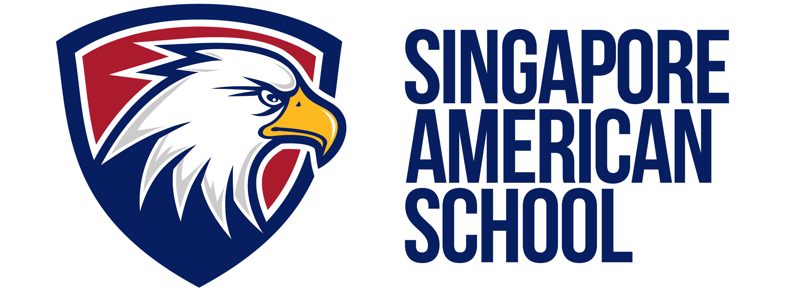 Singapore American School logo – students from SAS have joined the RISE Research summer program, focused on high school mentorship and academic research.