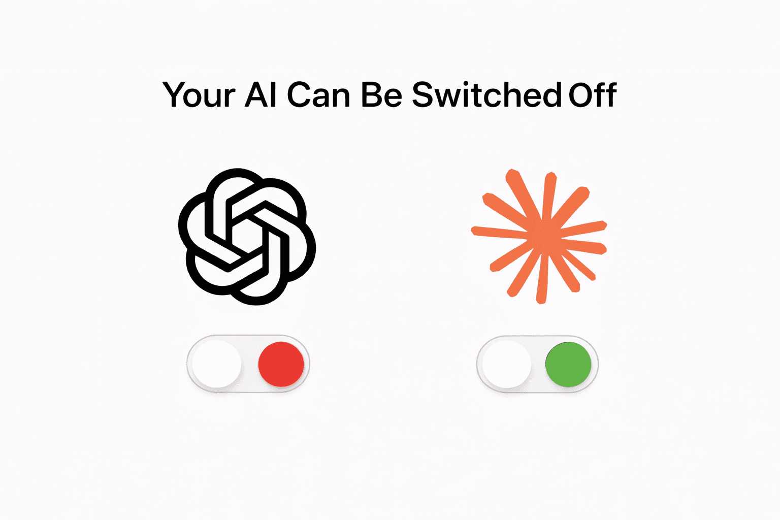Your AI Can Be Switched Off