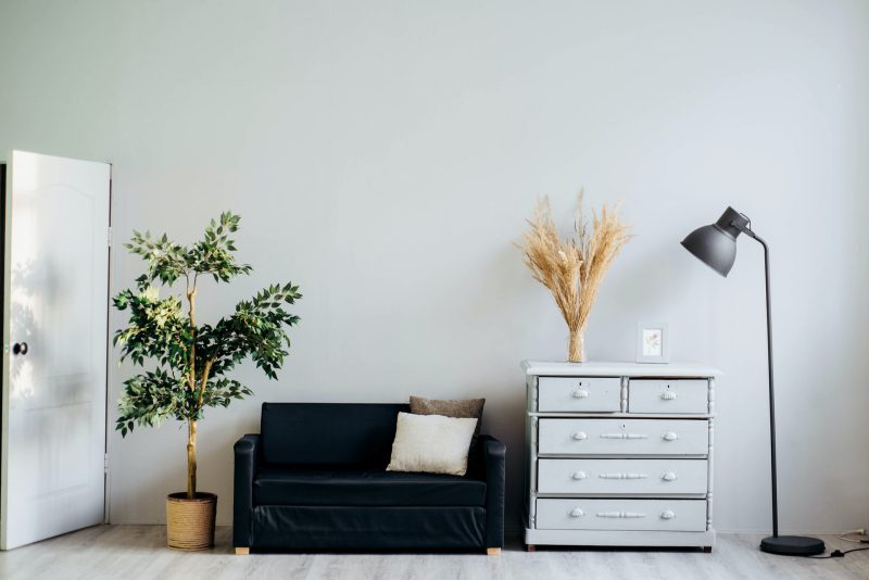 airbnb interior - vintage and modern