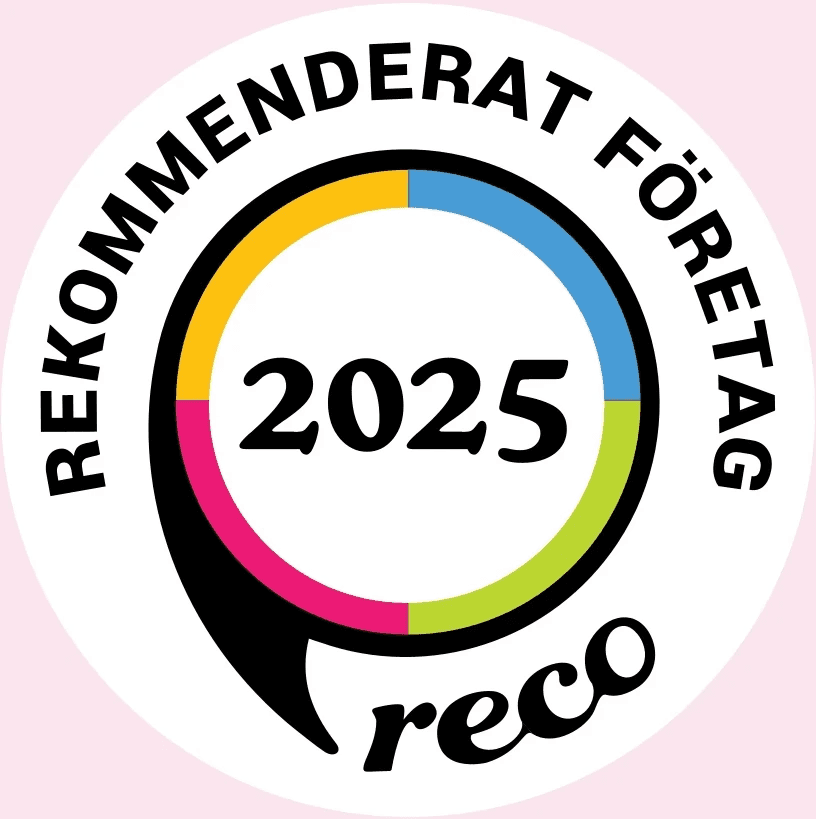 Rekommenderat Företag 2025 RECO