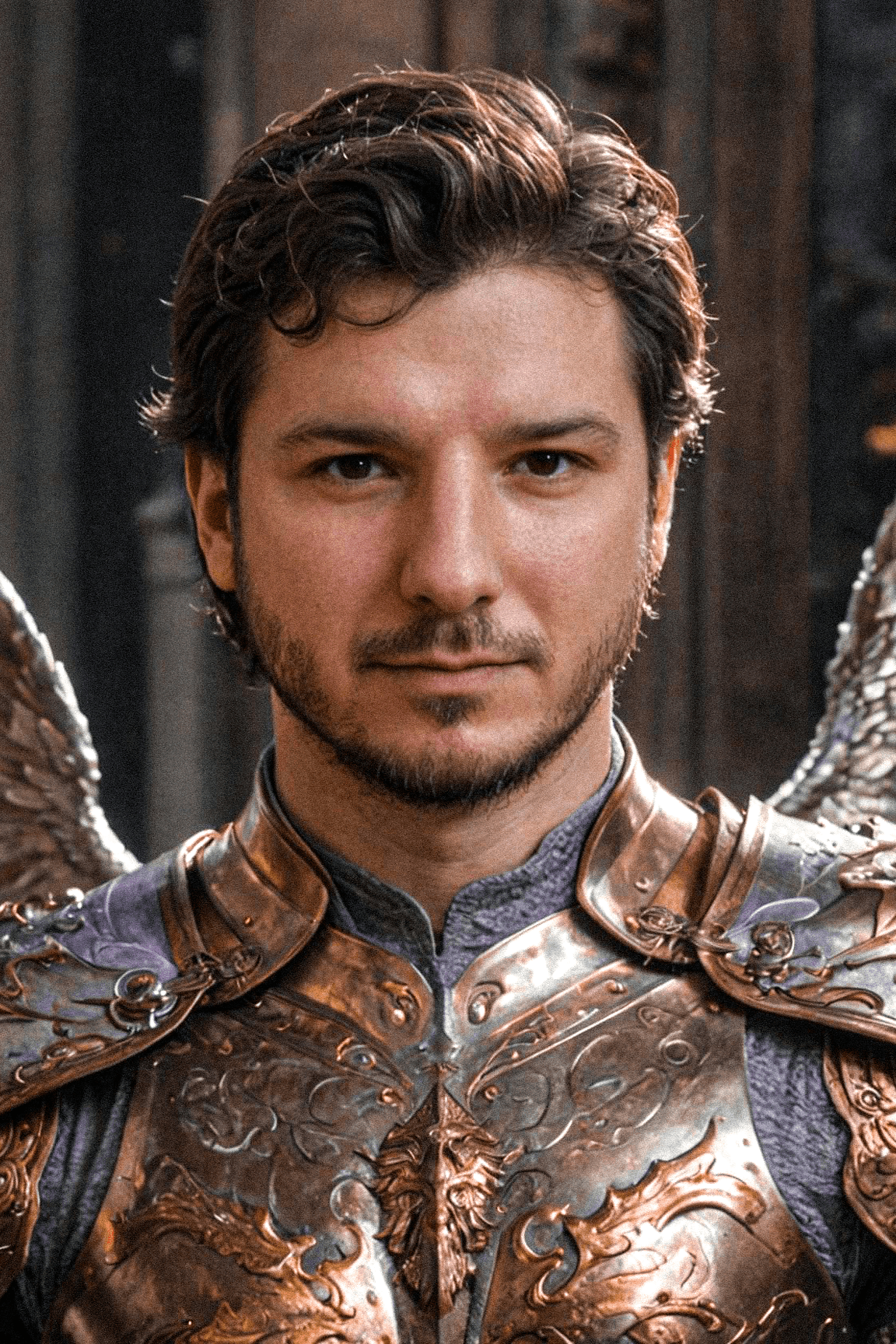 autoportrait réalisé à l'aide de l'IA