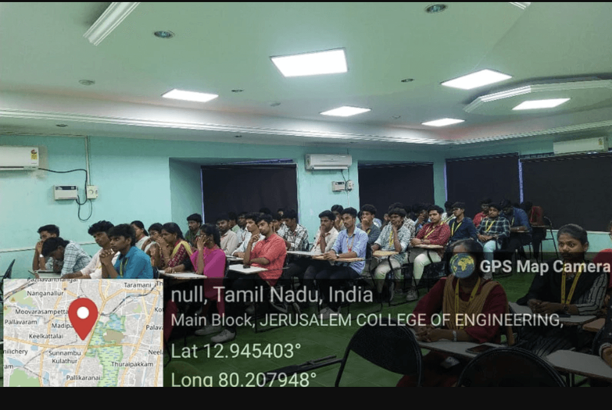 Infinevo conducting a practical training workshop for students in a classroom setting.