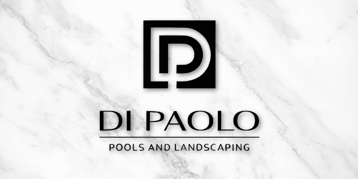 Di Paolo Pools and Landscaping logo, showcasing the brand's focus on high-quality pool and landscaping design services with luxury craftsmanship