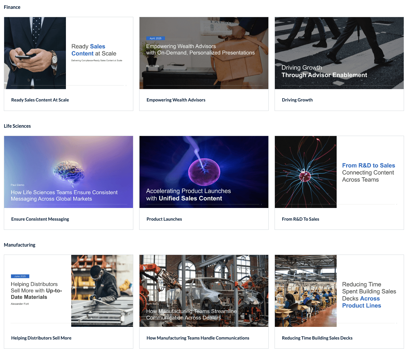 Website example