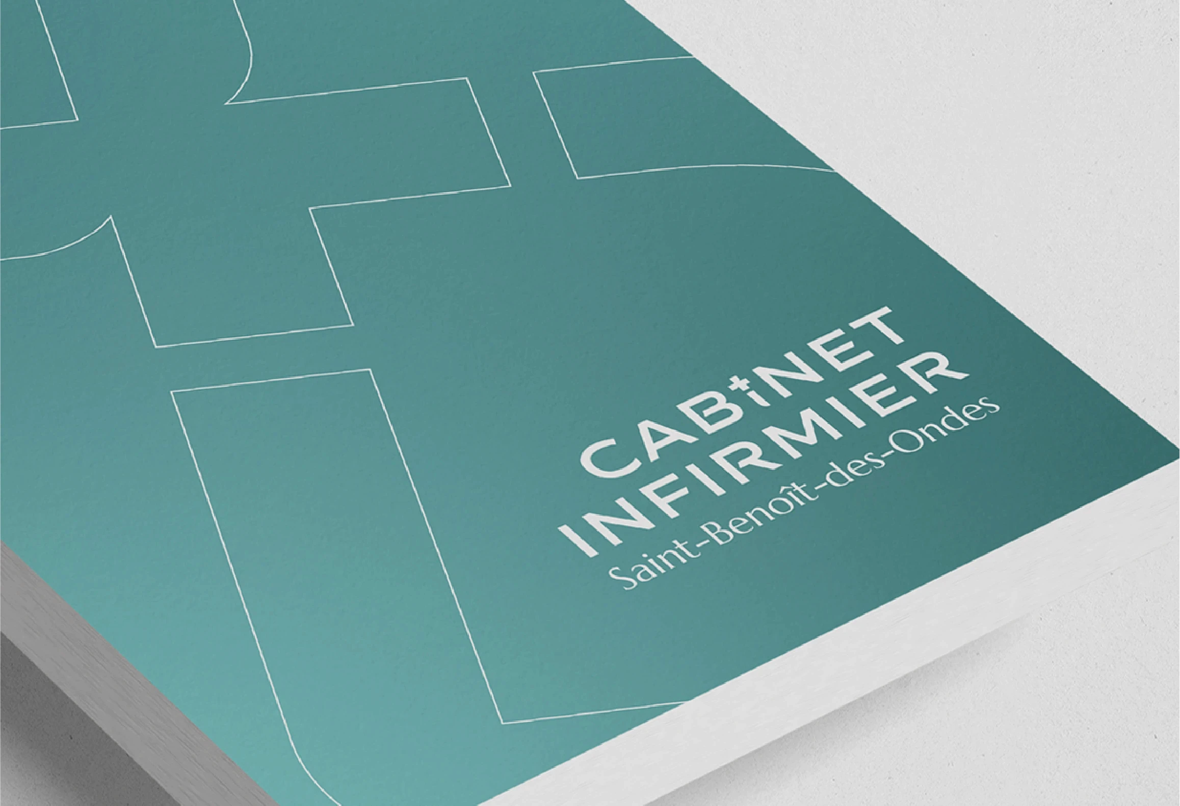 Supports administratifs du cabinet infirmier, application de l’identité visuelle