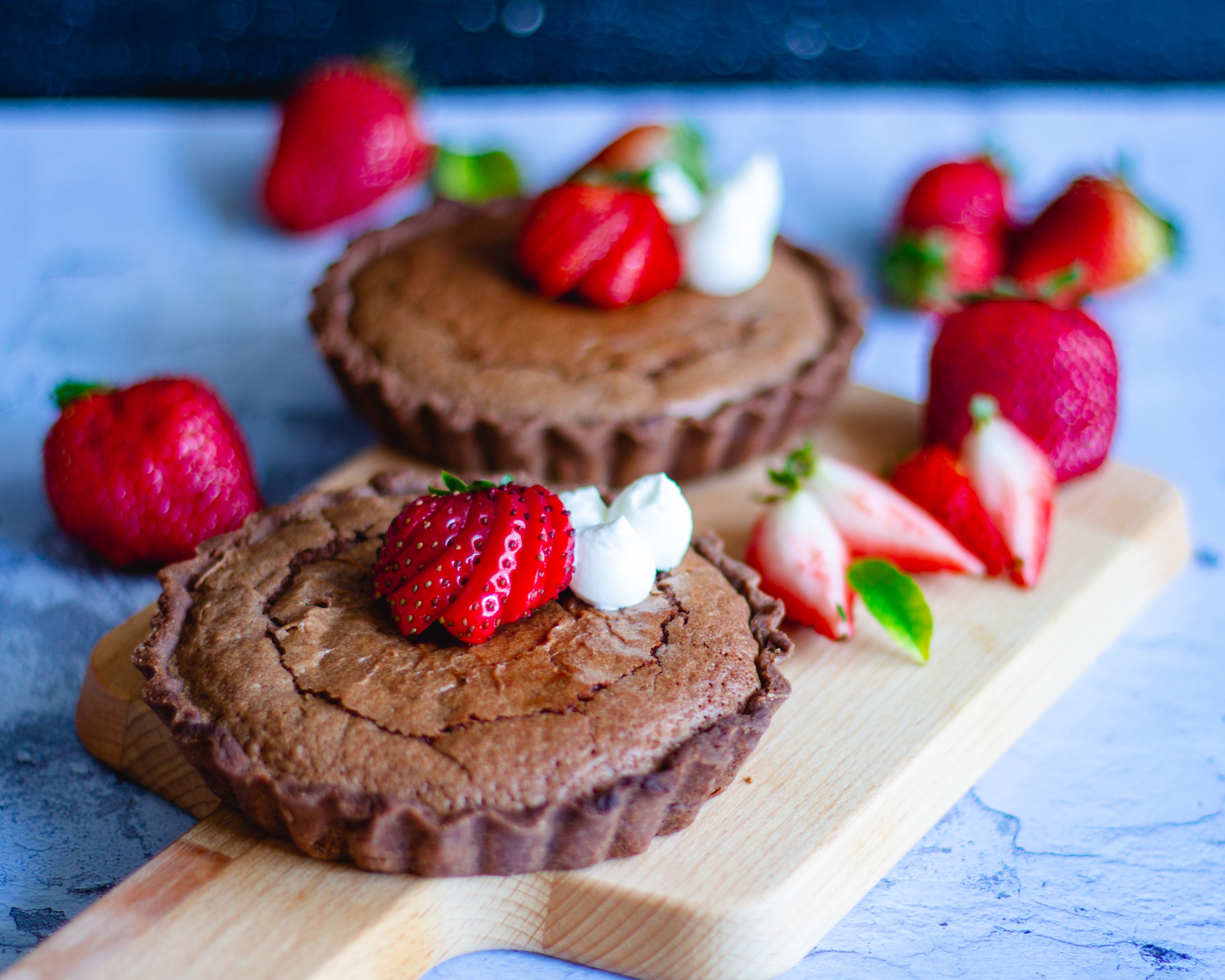 Raspberry Chocolate Tart