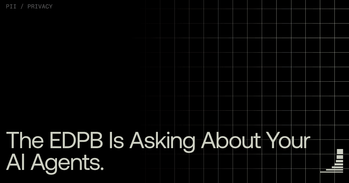 Waxell blog cover: GDPR Transparency and AI Agents — What the EDPB Is Asking
