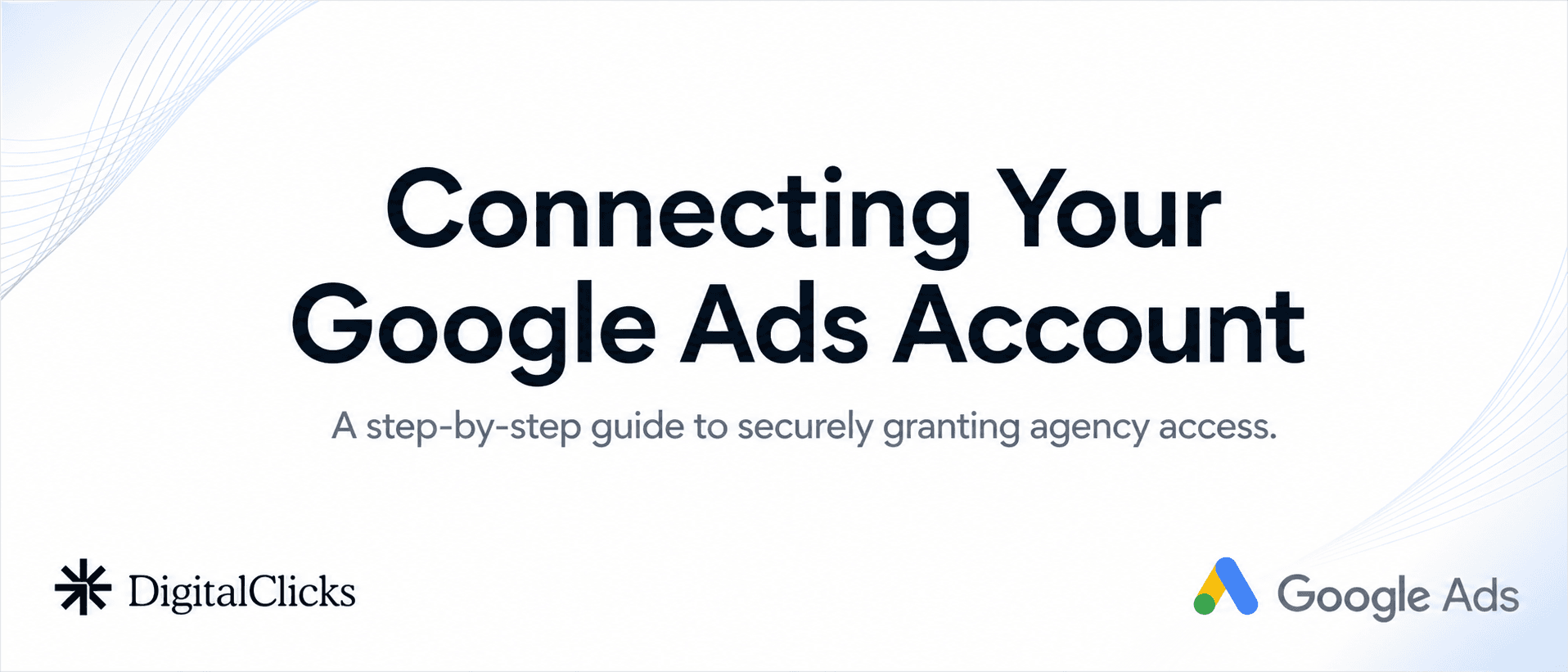 a white google logo on a blue background