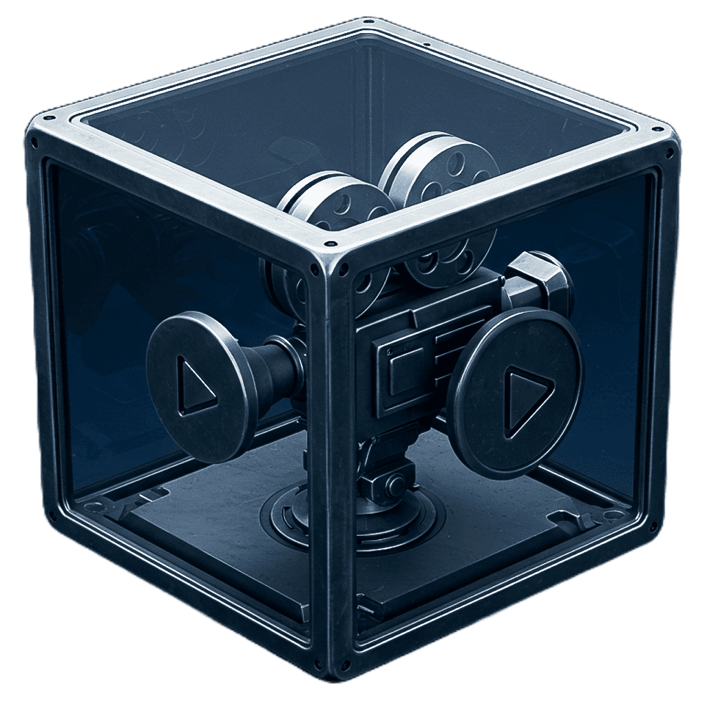 Film and Video Production 3D Illustration