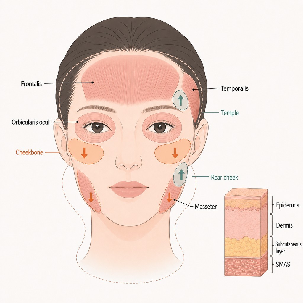 The Limitations of Only Reducing the Cheekbones