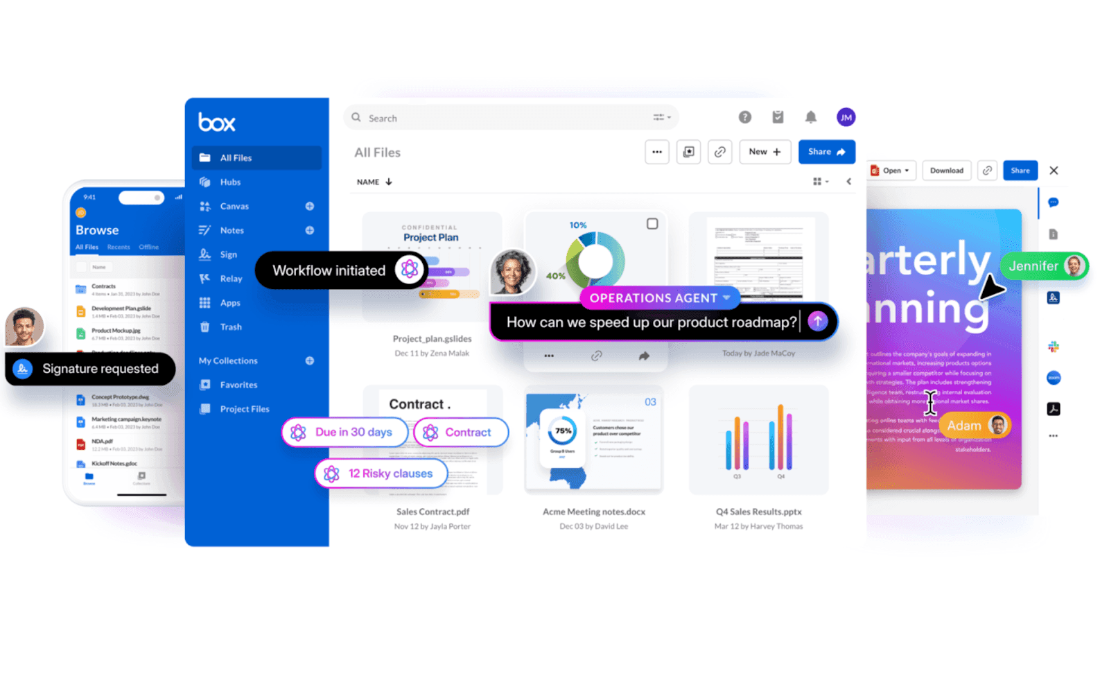 enterprise document management in Box