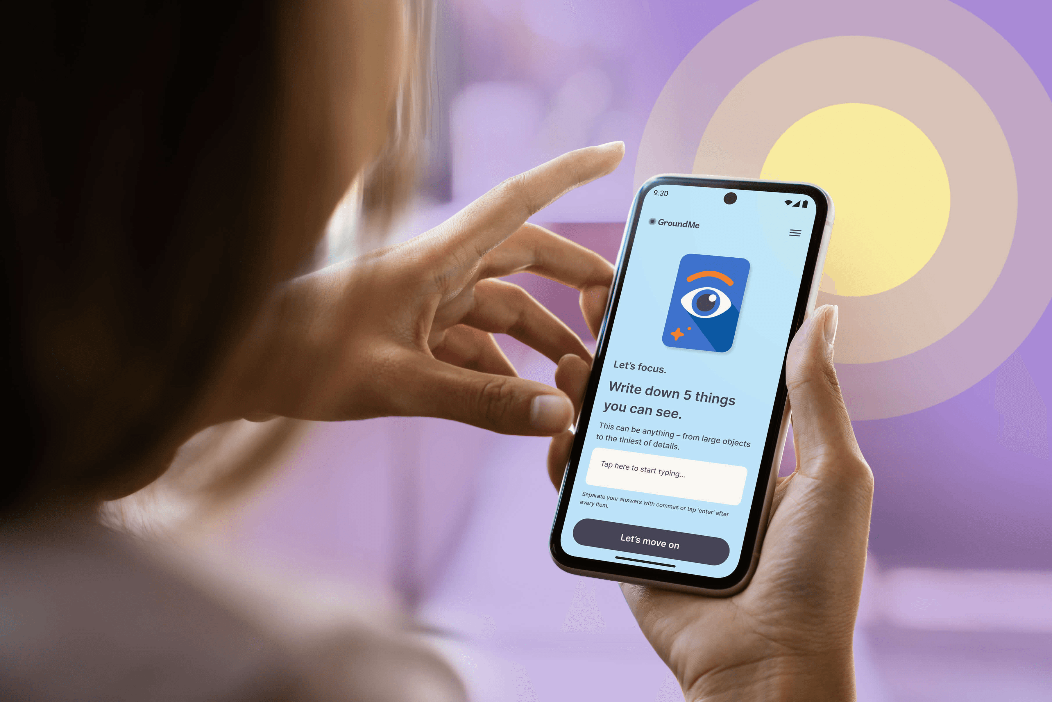 Artistic fashion portrait with colorful floral and avant-garde wallpaper