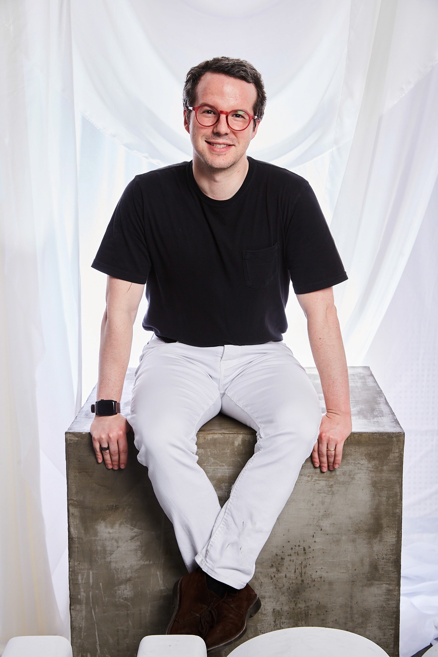 Portrait of portfolio creator