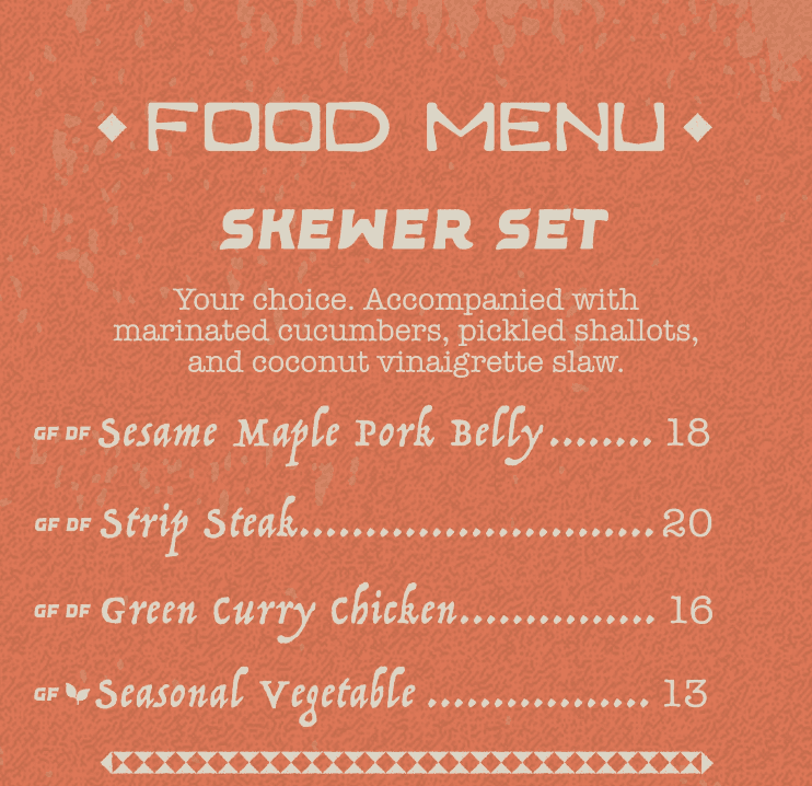 Bentonvilles best food menu 3