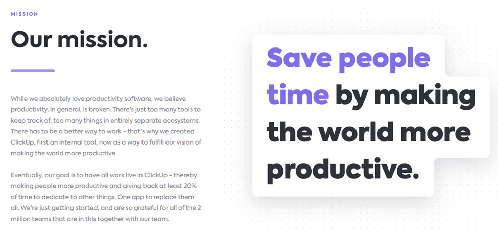 Marketing Spotlight: ClickUp Marketing Strategy Brand Promise Analysis