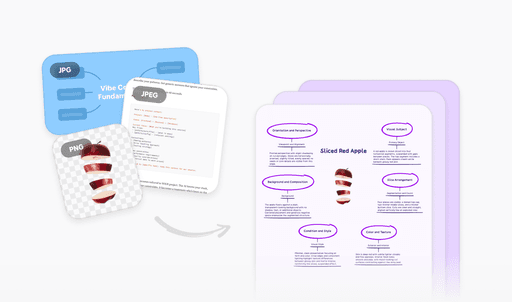 Xmind AI generates a structured mind map from an uploaded image